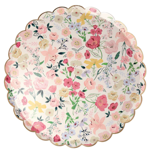 Dinner Plates: English Garden Lace