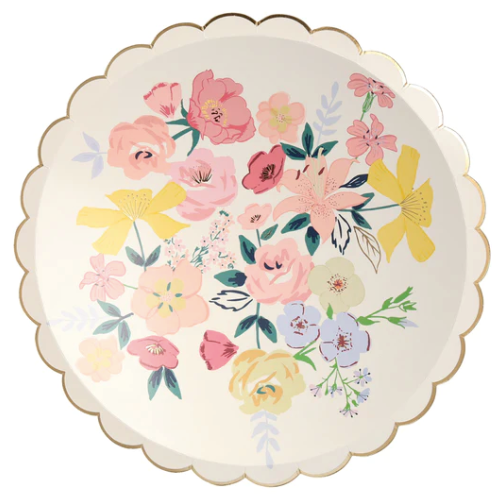 Dinner Plates: English Garden Lace