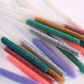 Multicolor Dipped Glitter Candles