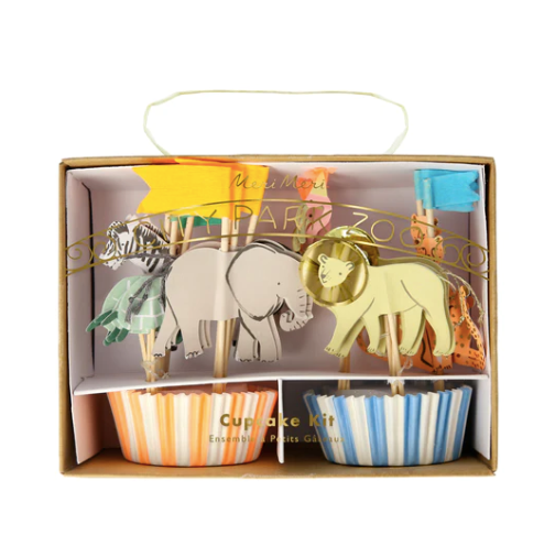 Cupcake Kit: Safari Animals