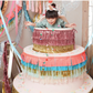 Gold Tinsel Fringe Garland