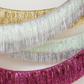 Red & Pink Tinsel Fringe Garland