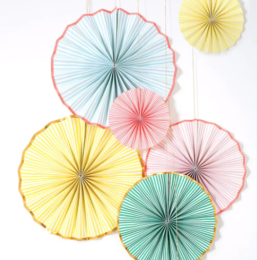 Pinwheel Decorations: Pastel & Neon