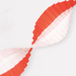 Stitched Streamer: Pink & Red