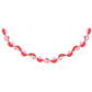 Stitched Streamer: Pink & Red