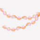 Stitched Streamer: Peach & Pink