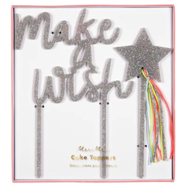 Acrylic Cake Toppers: Make a Wish