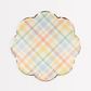 Side Plates: Spring Plaid