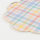 Side Plates: Spring Plaid