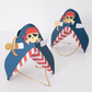 Blue Pirate Party Hats