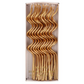 Gold Swirly Candles