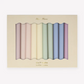 Taper Candles: Pastel