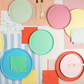 Small Napkins: Bright