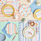 Large Napkins: Colorful Pattern