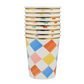 Party Cups: Colorful Pattern