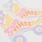 Shaped Napkins: Roller Skate