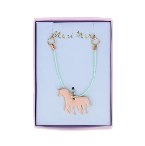 Enamel Unicorn Necklace