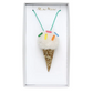 Ice Cream Pom Pom Necklace