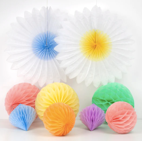 Honeycomb Decoration Kit: Pastel