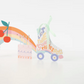 Concertina Card: Roller Skate