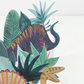 Concertina Card: Dinosaur