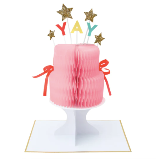 Stand-Up Card: Yay! Cake