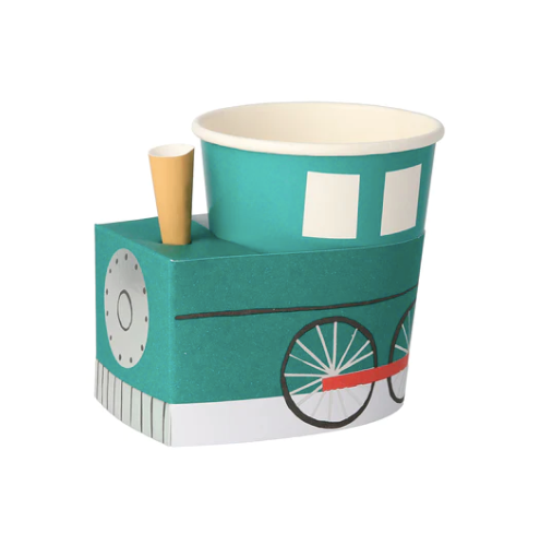 Party Cups: Trains
