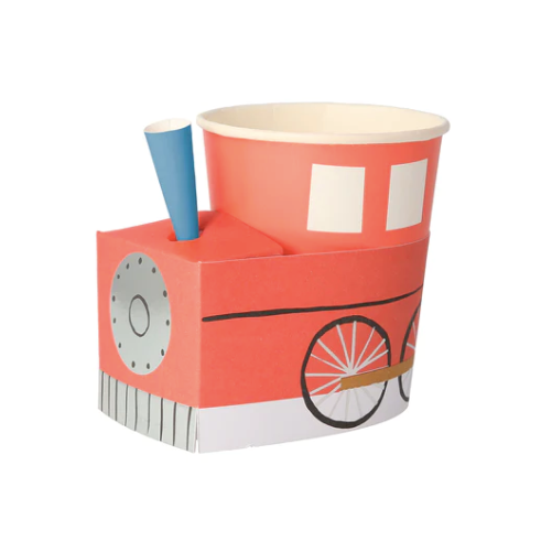 Party Cups: Trains