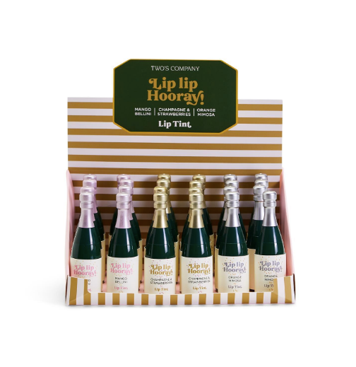 Champagne Bottle Lip Gloss (Multiple Scents)