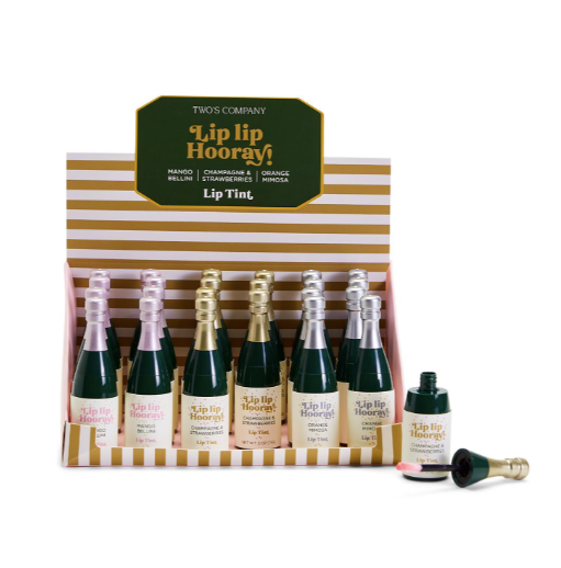 Champagne Bottle Lip Gloss (Multiple Scents)