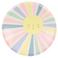 Dinner Plates: Rainbow Sun