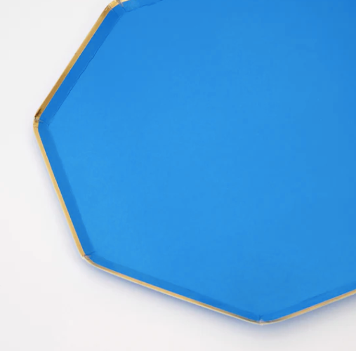 Side Plate: Bright Blue