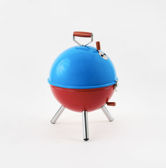 Mini Barbeque Grill: Red/Blue