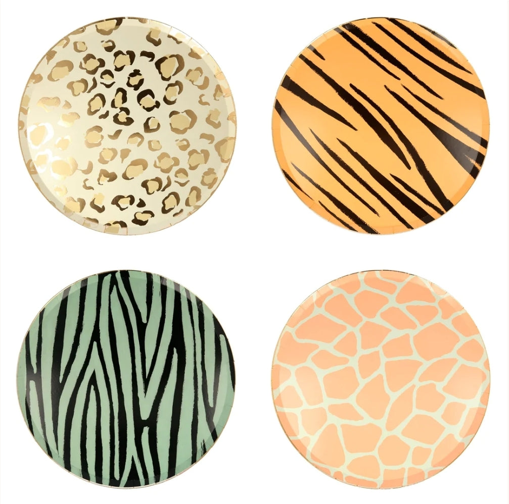 Dinner Plates: Safari Animal Print