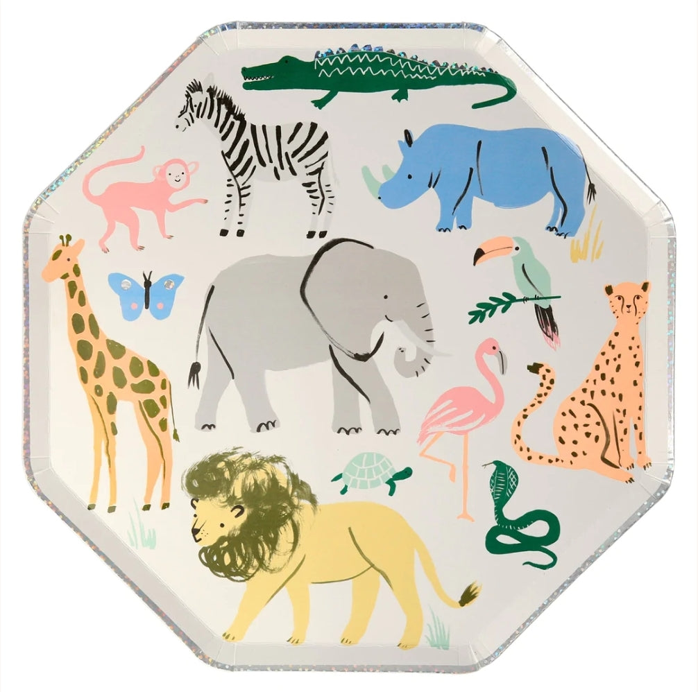 Dinner Plates: Safari Animals