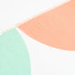 Tissue Paper Scallop Garlands: Rainbow