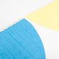 Tissue Paper Scallop Garlands: Rainbow