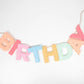 Felt Garland: Happy Birthday