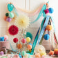 Honeycomb Garlands: Blue
