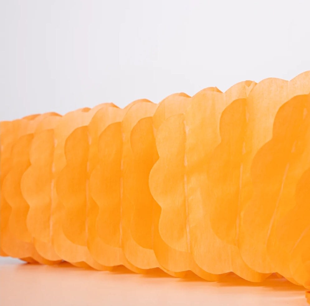 Honeycomb Garlands: Sorbet Shades