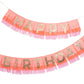 Pink Happy Birthday Fringe Garland