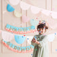 Rainbow Happy Birthday Fringe Garland