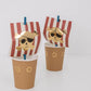 Pirates Cups & Straws Set