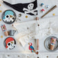 Pirates Cups & Straws Set