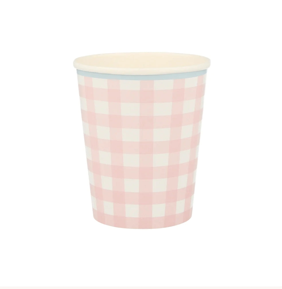 Party Cups: Gingham