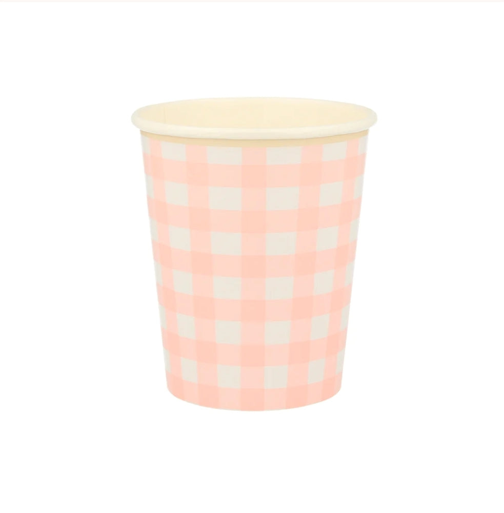 Party Cups: Gingham