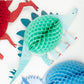 Meri Meri Honeycomb Decorations: Dinosaurs