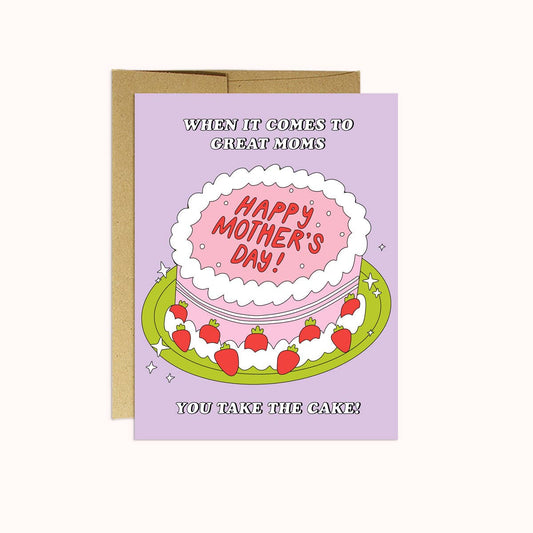 Greeting Card: Cake Mom Mother's Day Card