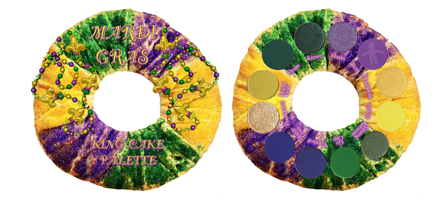 King Cake Eye Shadow Palette