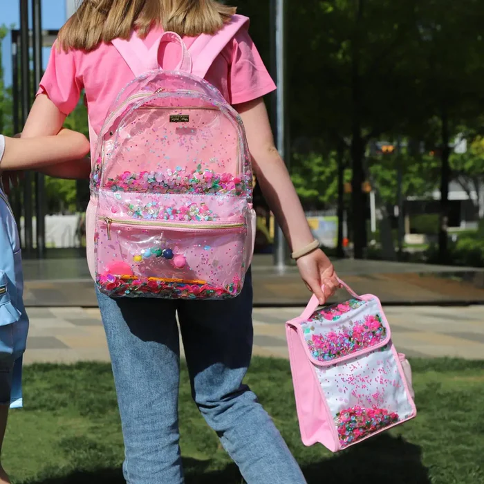 Packed Party Backpack: Think Pink Confetti